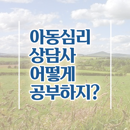  아동심리상담센터비용 , 아동심리상담사 자격증 온라인으로 간단히 취득한 정보 및 이후 전망