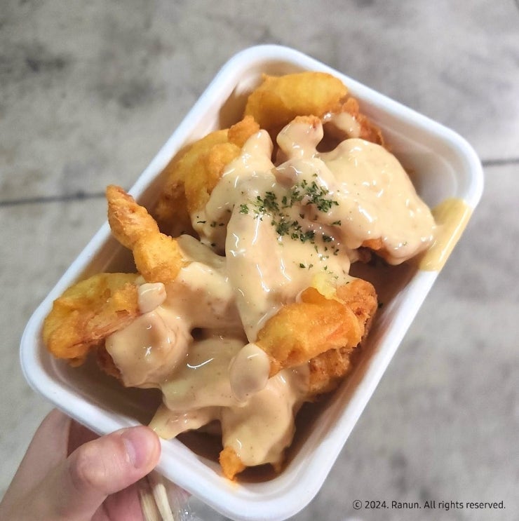  광주 기아 챔피언스 필드 직관 후기 : 챔필 마성떡볶이, 스테이션 크림 새우, 인크커피