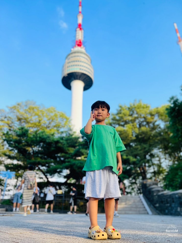  남산타워 케이블카 주차장 이대로만 가세요.
