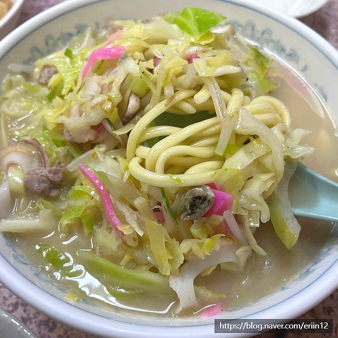  중화 다이하치 에키마에점 :: 나가사키 짬뽕 현지인 맛집