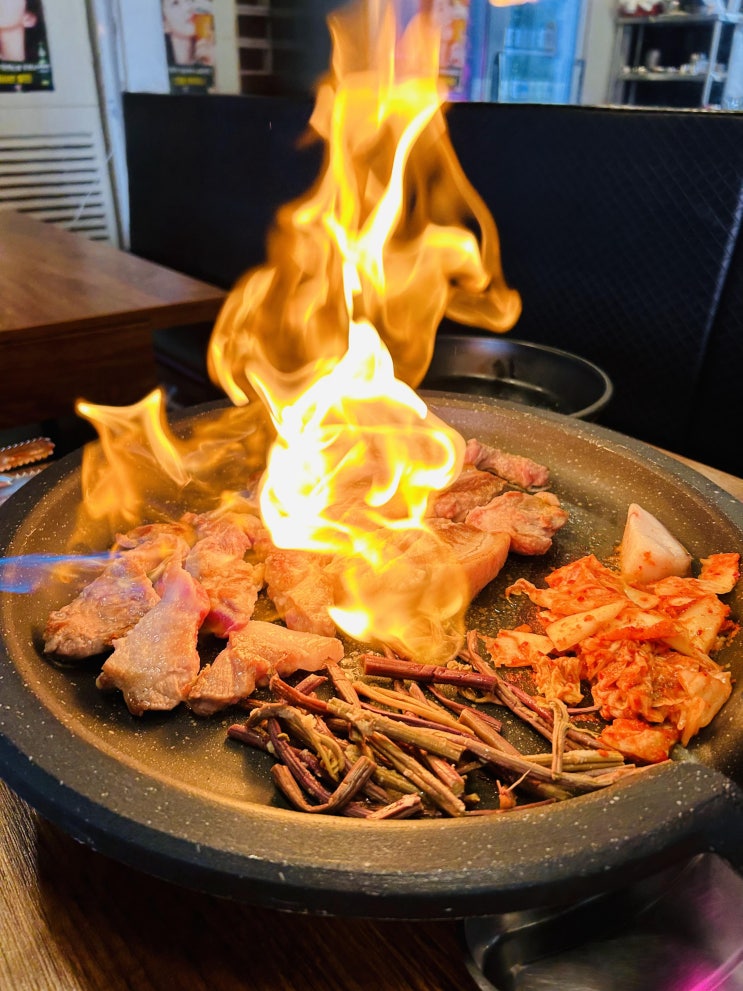  호구포역삼겹살 맛집추천 싱싱한 생고기맛집 고기상점