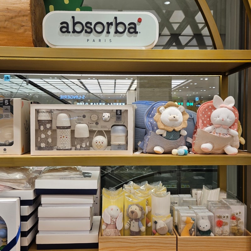 신생아선물 압소바딸랑이세트 대전신세계 압소바선물세트후기:)
