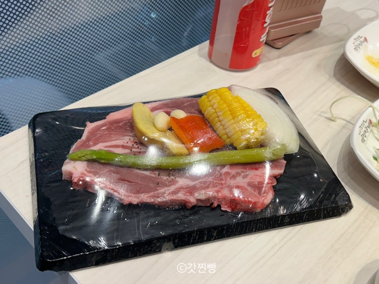  명륜진사갈비에 스테이크 등장? (명륜진사갈비 수원역점 후기)