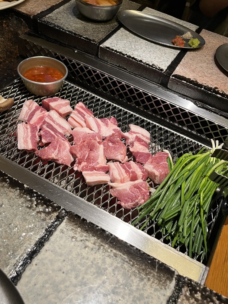  을지로 산청숯불가든 내돈내산 후기 | 평일 캐치테이블 원격 줄서기 웨이팅 | 줄서는 식당 방영