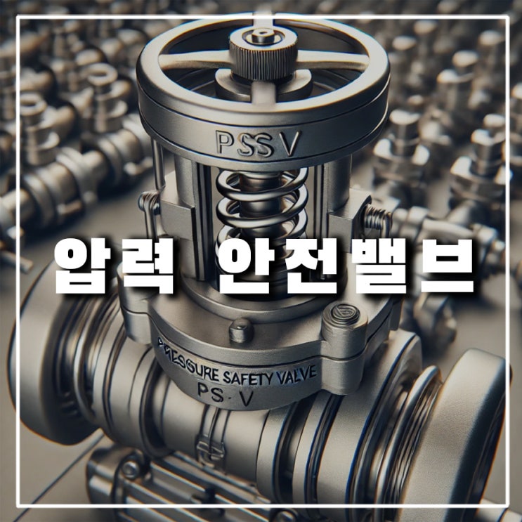  압력 안전밸브 PSV, PRV의 뜻과 원리, 차이점