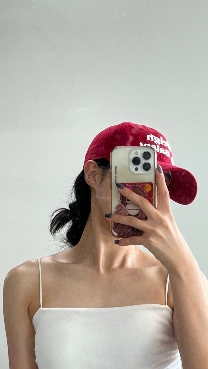  여자볼캡추천 발란트 레드볼캡