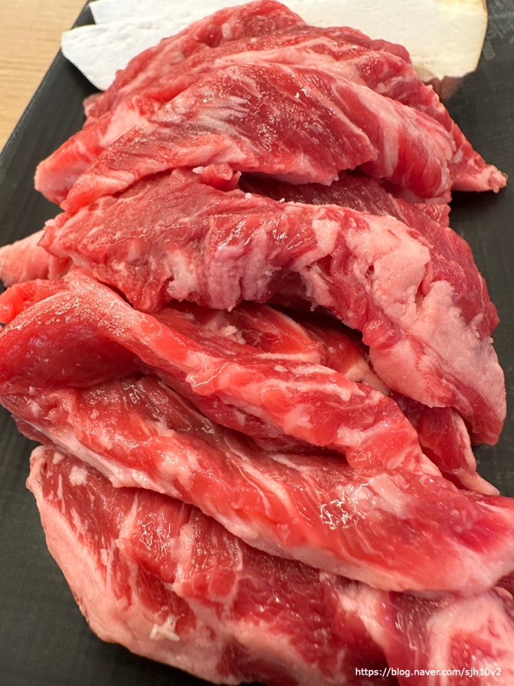  부천 중동 고기집 소고기 생갈비살 양념갈비살 전문점 순천향병원 맛집 품육 중동점