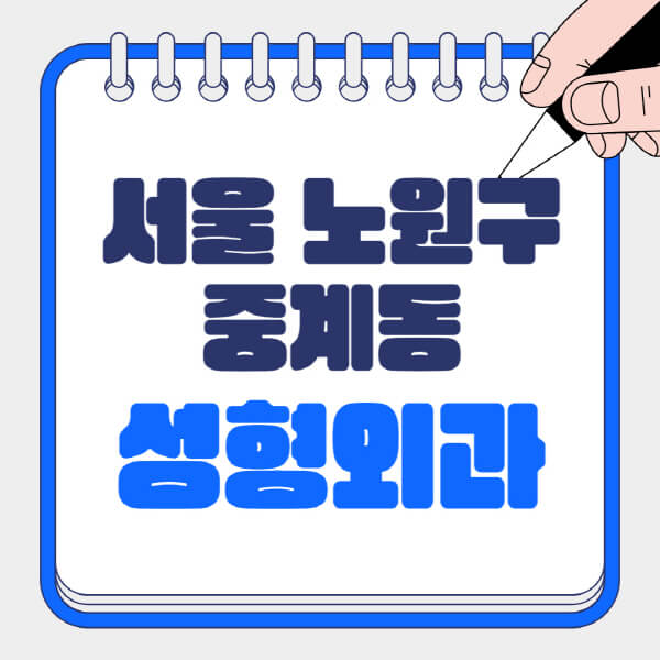 서울 노원구 중계동 성형외과, 일요일 전문의 유명한 곳 추천 및 정보 총정리