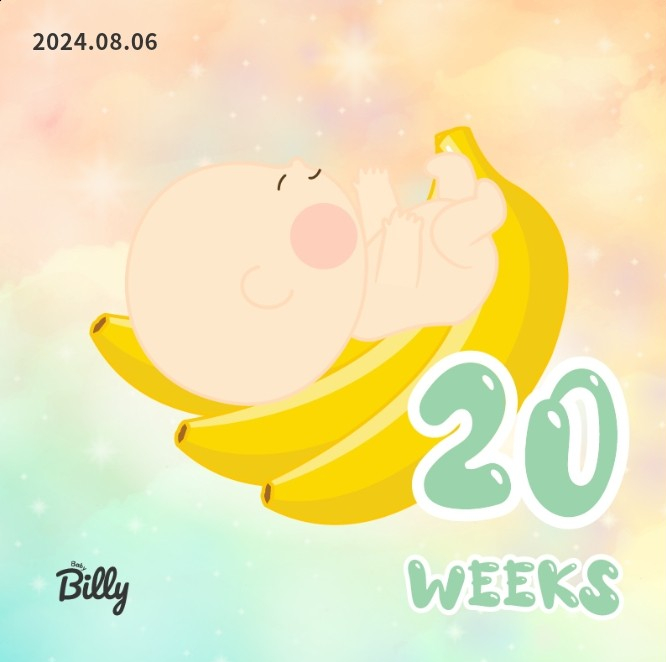  [태교일기] 힘찬이 임신 20주차! 벌써 절반이 지났다니!!