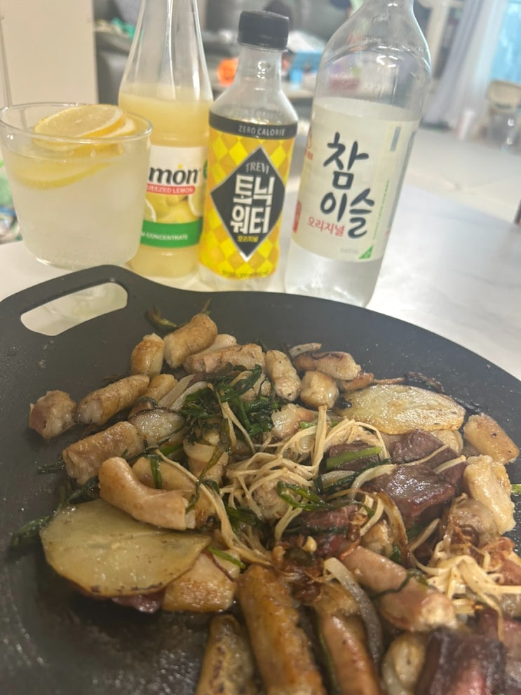  캠핑요리로 좋은 마장동소곱창 캠핑밀키트추천