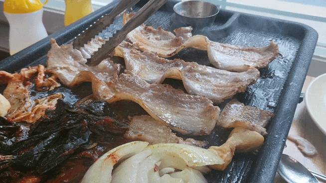  남양주계곡맛집/ 아이들수영장이 있는 흑돼지냉삼시대 후기