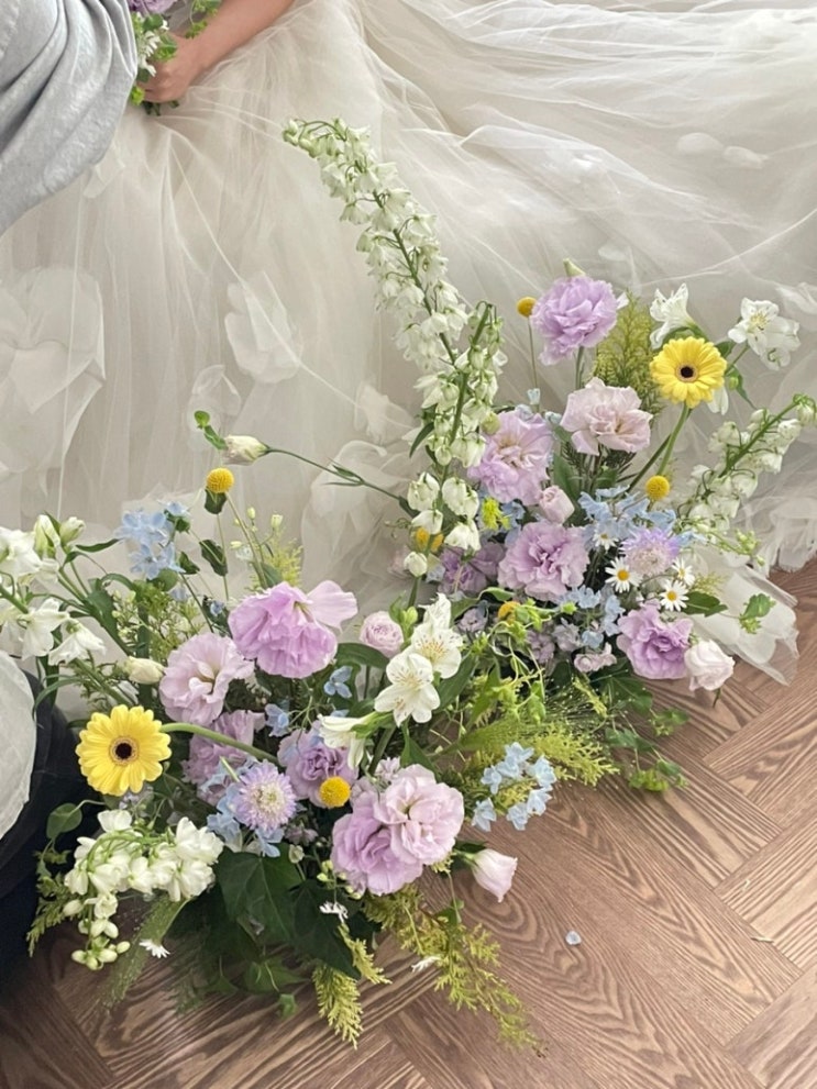  Wedding 26. 생화 부케, 가성비 플라워디렉팅 계약 (올렌느플라워) / 할인 이벤트, 견적 공유