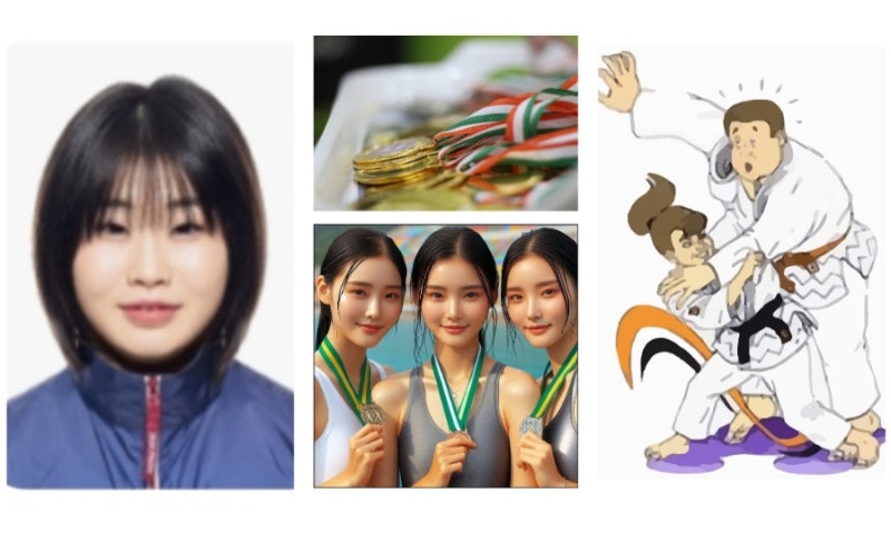 허미미 프로필 나이 고향 국적 키 체중 유도 체급 가족 독립유공자 허석 5대손 제79주년 광복....