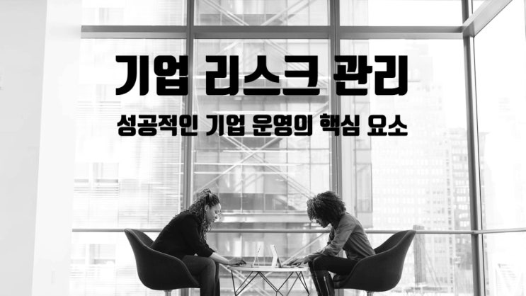  기업 리스크 관리, 성공적인 기업 운영의 핵심 요소