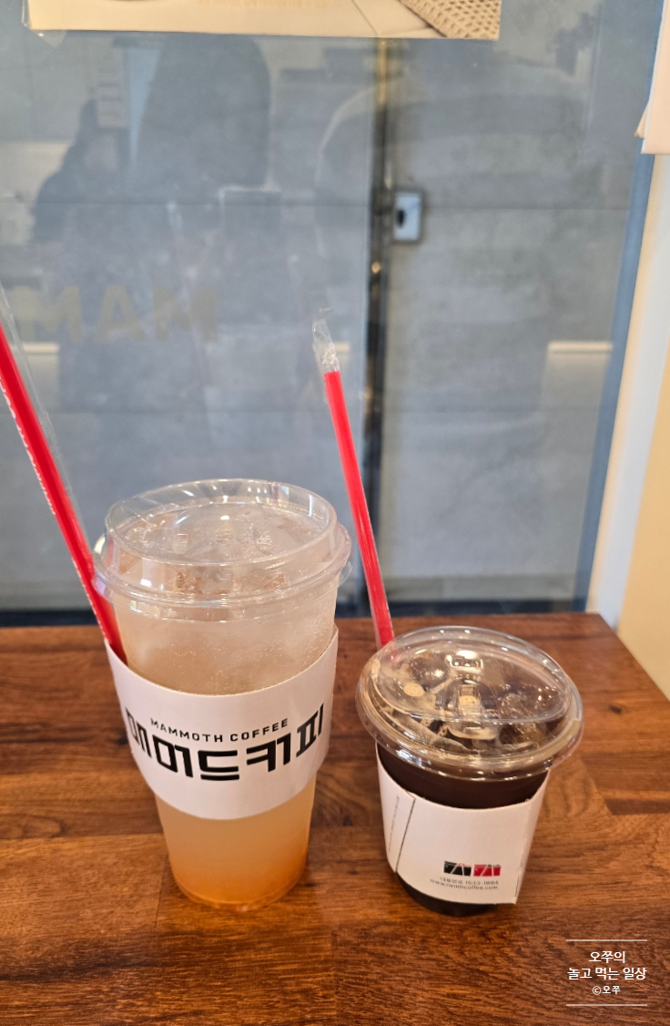  [서울 가산디지털단지역 카페] 매머드 익스프레스 가산SJ테크노빌점 / 아메리카노, 바닐라 라테 추천