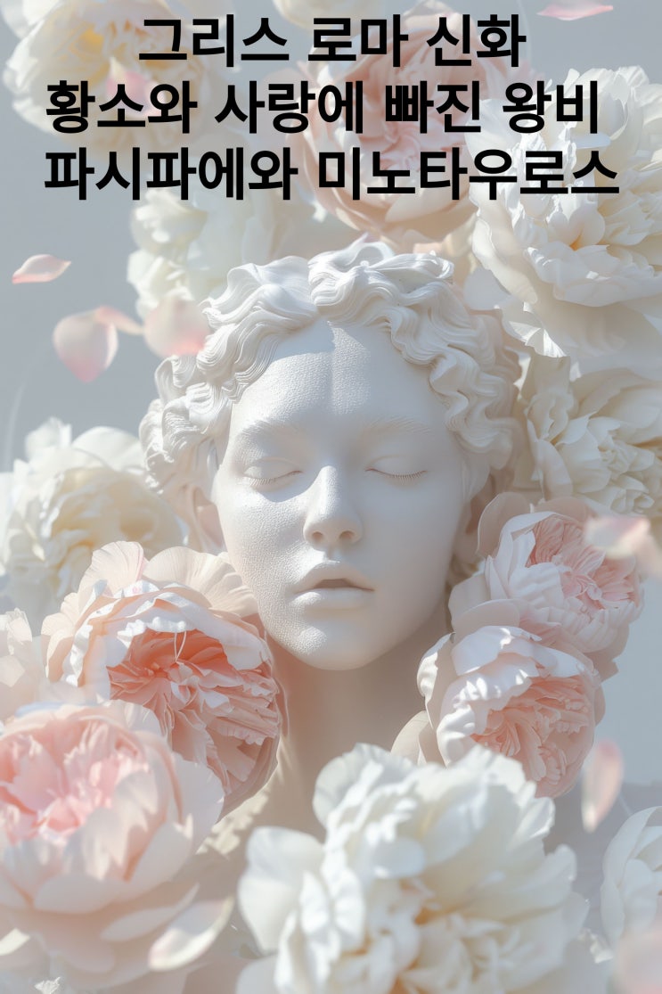  그리스 로마 신화, 황소와 사랑에 빠진 왕비 파시파에와 미노타우로스 이야기~~