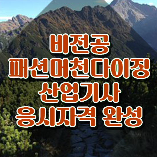  패션머천다이징산업기사 시험응시조건 독학으로 5개월 만에 끝낸 전략