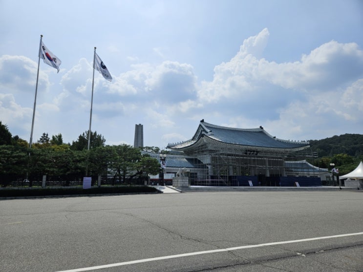  광복절 기념 현충원 그리고 전시회 방문