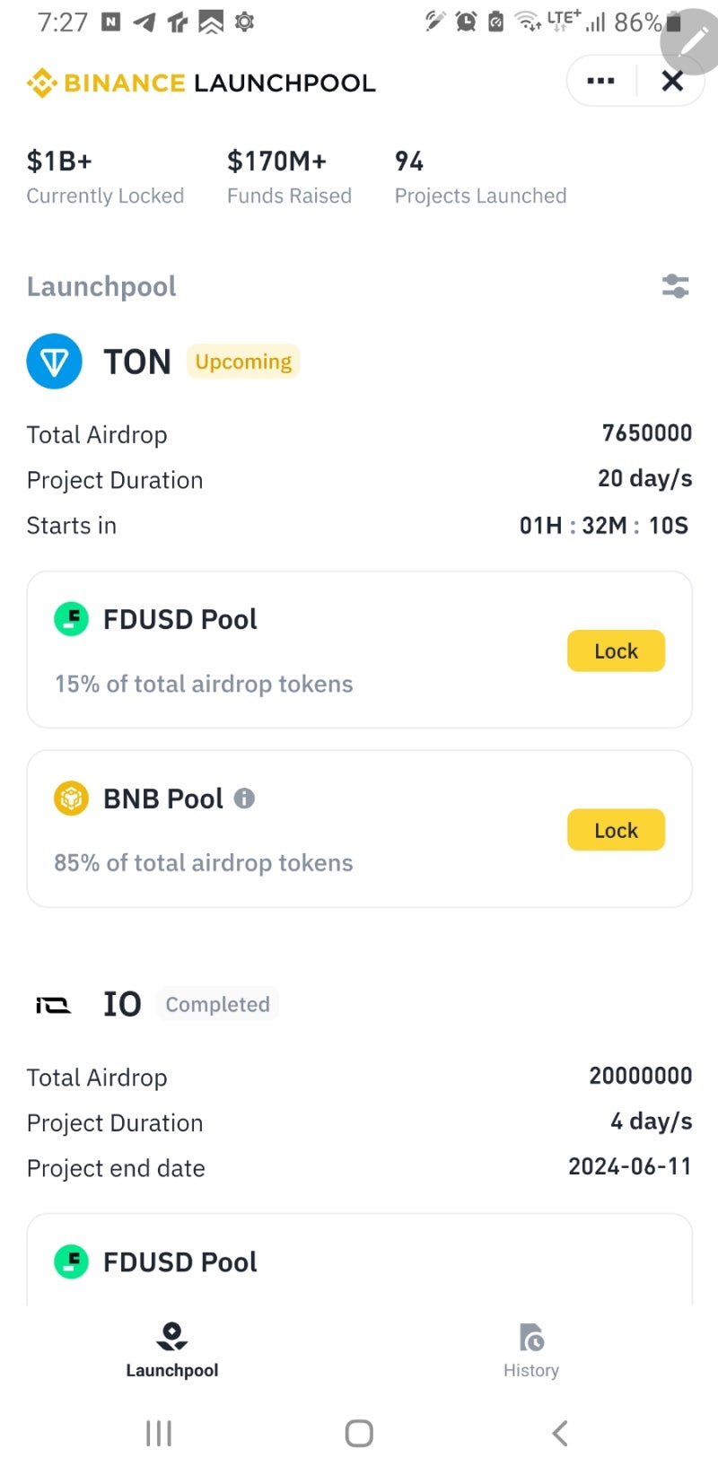 바이낸스 톤코인 런치풀 : 네이버 블로그