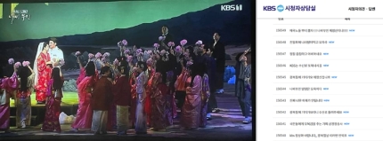 <b>광복절에 기미가요</b> 나오는 오페라 나비부인을 편성하다니