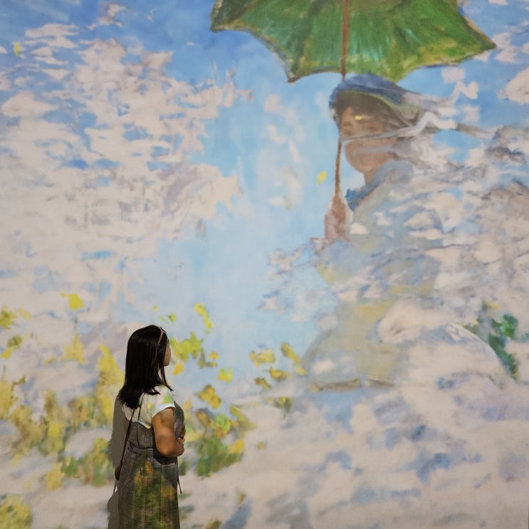  홍대 띠아트 <모네 인 서울> 썸머 할인 국내 최초 스토리몰입형 미디어아트 전시 관람후기