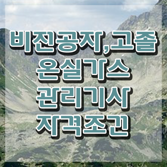  온실가스관리기사 온실가스관리기사 자격요건 집에서 온라인으로 반 년만에 끝낸 방법