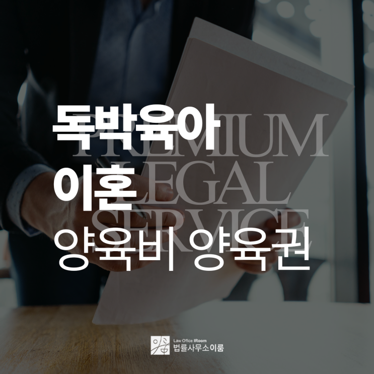  독박육아 이혼 양육비 양육권 소송 준비 중이라면, 서울양육권소송변호사 직접 상담