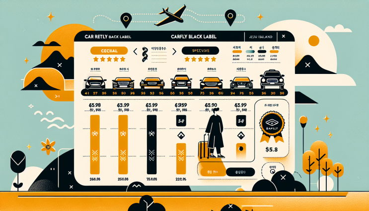  제주도 렌트카 가격비교 및 추천!!! 오토리스/장기렌트 블랙라벨 서비스 'CARFLY 블랙라벨' !!!
