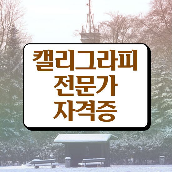  캘리그라피 소품 , 캘리그라피전문가 자격증 온라인으로 쉽게 취득한 과정 정리했어요