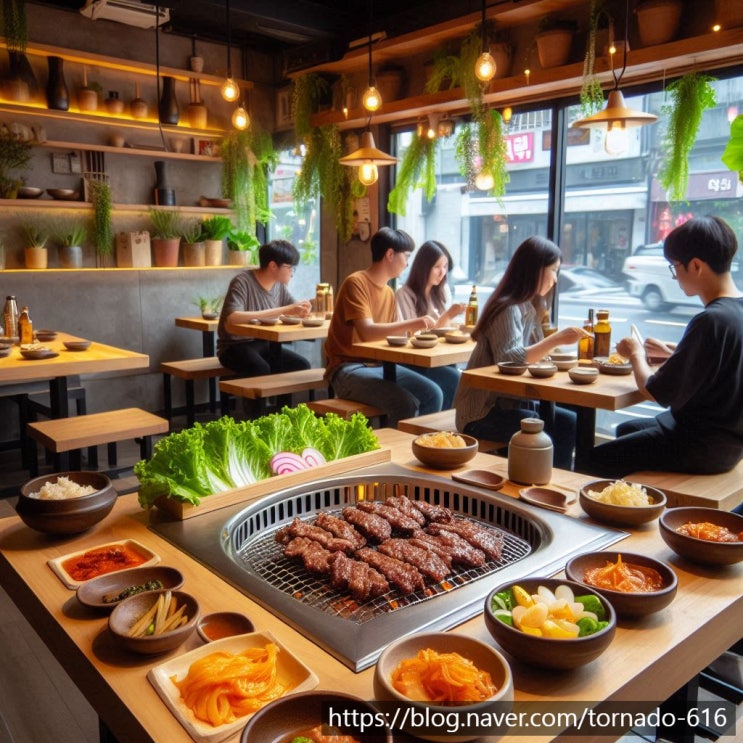  발렛 주차 가능한 장군갈비에서의 메뉴와 맛있는 후기
