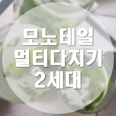  [상품 리뷰] 모노테일 무선 미니  6in1 멀티다지기 2세대 MT-M201 솔직 후기
