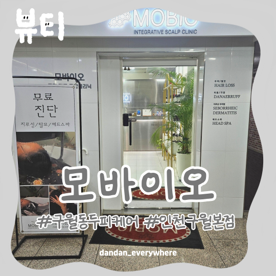  구월동 두피케어 '모바이오' 인천구월본점에서 두피관리받고 힐링한 후기