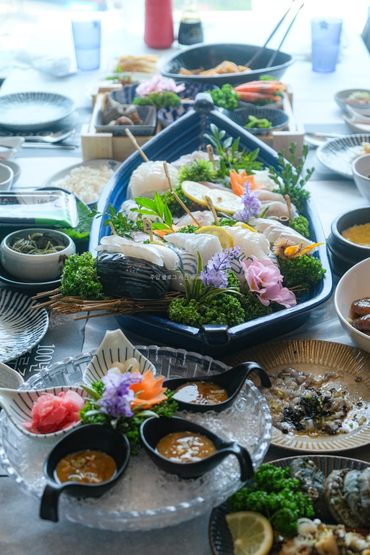  광안리 오션뷰 횟집 가성비 좋은 금랑횟집 민락수변공원 주차