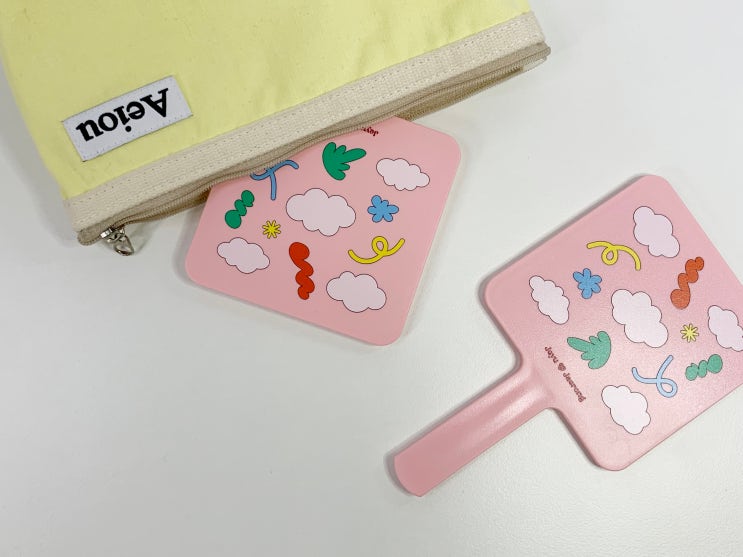  사각 손거울 제작 굿즈 맞춤 거울 주문제작