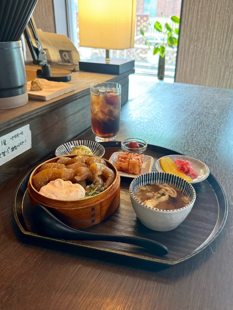  인하대 맛집 < 지붕 덮밥 > 분위기 좋은 덮밥 맛집