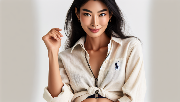  꾸안꾸인데 예쁜 김고은 폴로 랄프로렌 린넨 셔츠 코디 Zip