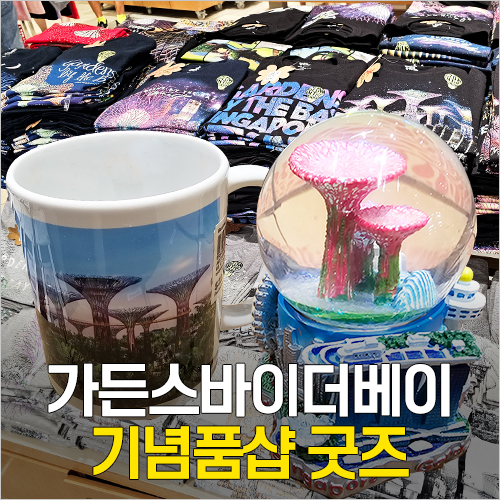  싱가포르 가든스바이더베이 클라우드포레스트 & 플라워돔 기념품샵 굿즈 쇼핑