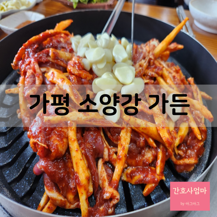  가평맛집 소양강가든 오리더덕구이 약밥 솔직후기