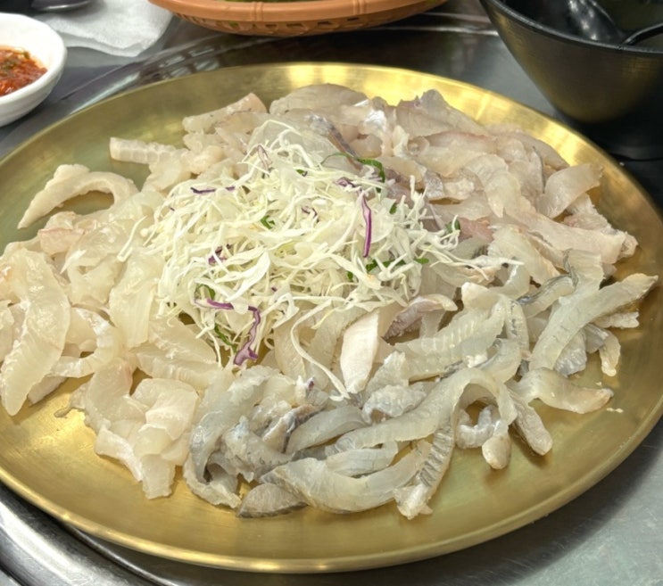  백석역 횟집 막회 물회 153일산회 가성비