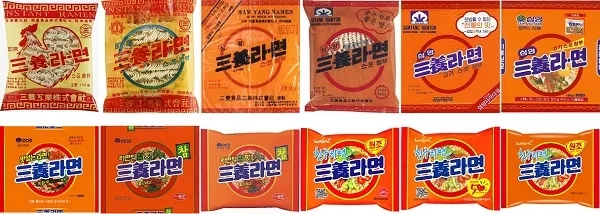  삼양라면(feat.불닭볶음면)의 1,2위 쟁탈전 역사.