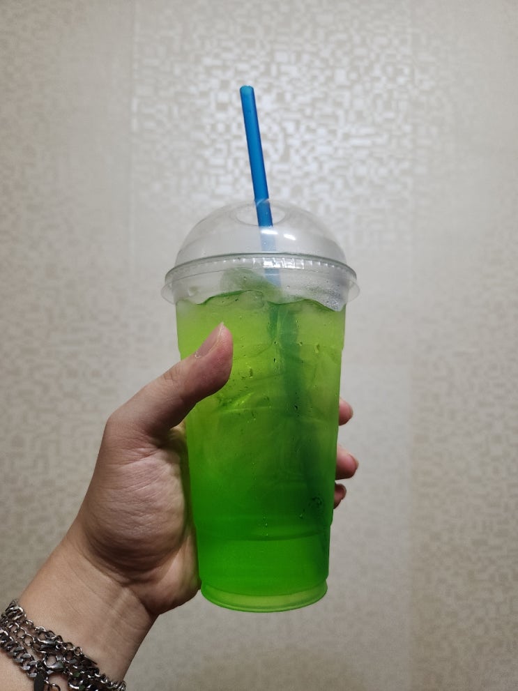  빽다방 음료 달달한 음료 아이스크러시 멜론 칼로리