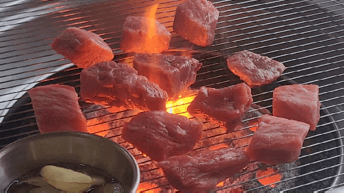  아산 모종동 맛집｜깍뚝연탄구이｜블랙앵거스 깍뚝꽃살과 단짠 양념갈비살｜16시부터