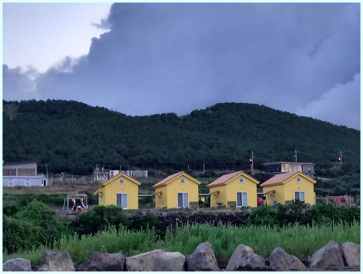  제주도 우도 여행 숙박하기 좋은 펜션 우도해바라기펜션