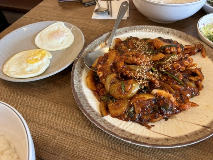  착한낙지 안성점 | 안성 가현동 맛집 추천 낙지볶음밥 새우튀김 후기/내돈내산