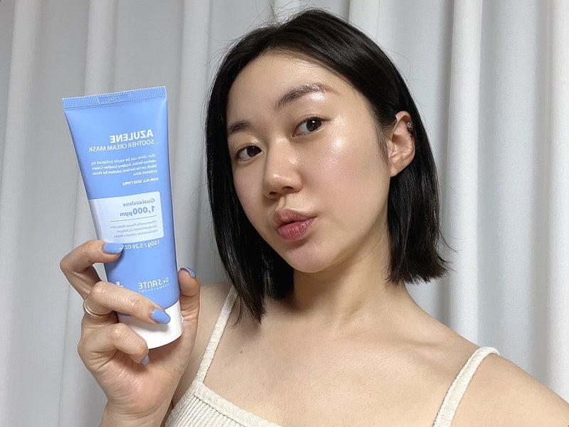 상떼 아줄렌 수더 크림마스크 여름철 피부관리 꿀템