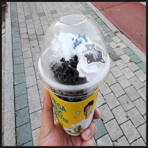  원신 메가커피 콜라보메뉴 컵빙수