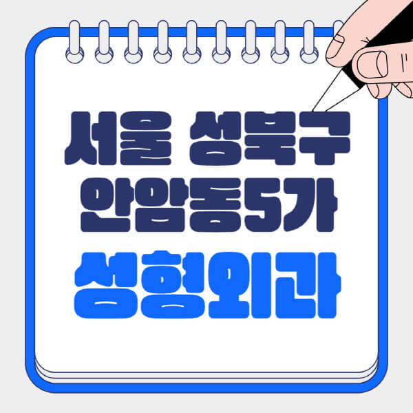  서울 성북구 안암동5가 성형외과, 흉터부터 지방이식까지 최신정보!