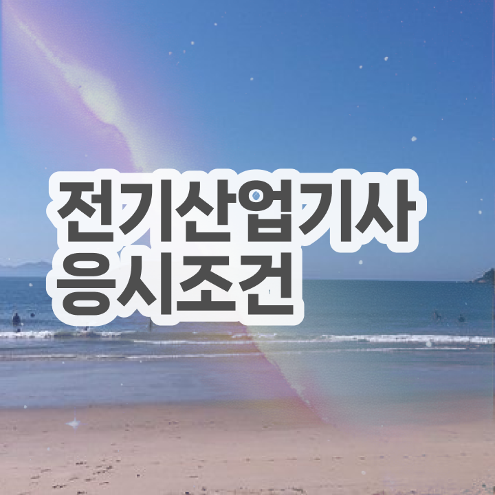  전기산업기사 공부 전기산업기사 시험자격 독학으로 1학기에 끝낸 후기