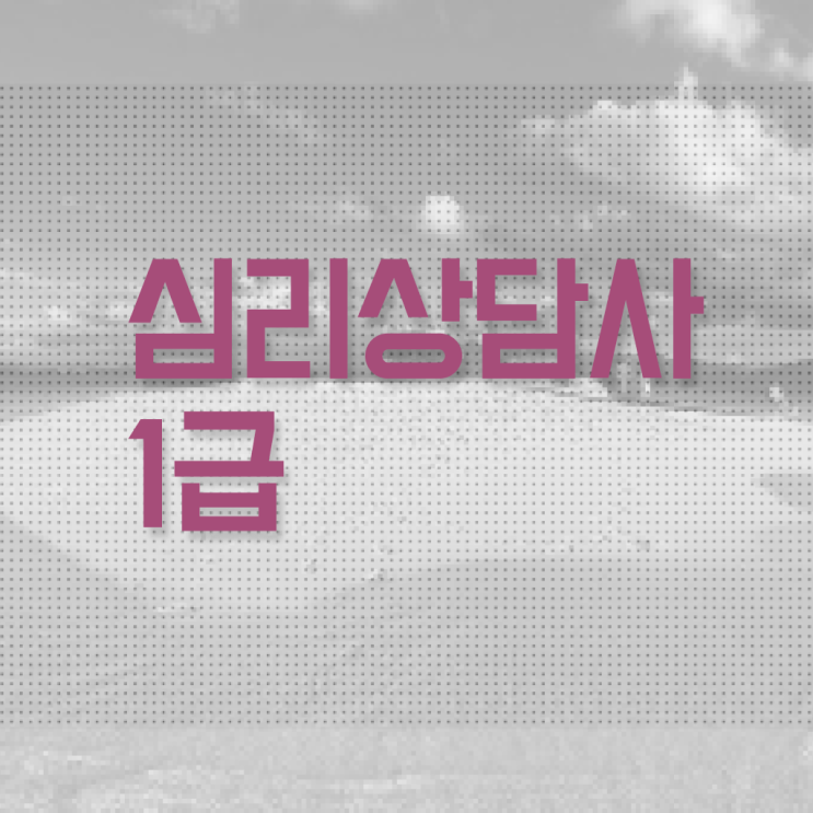  상담관련자격증 , 심리상담사 자격증 학습한 후기 알아보기