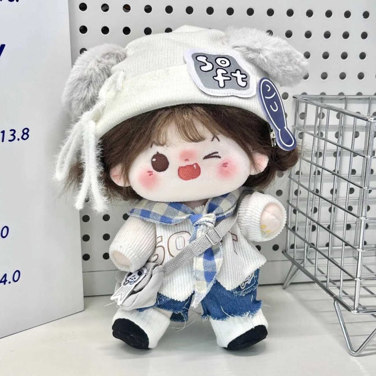  20cm 크루아상 강아지 세트 인형옷 아이돌인형옷